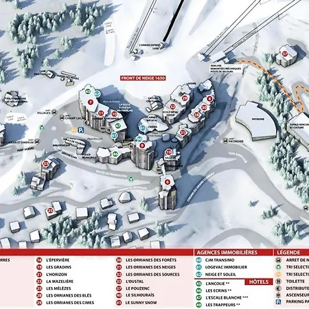 Apartment Le Boussolenc - 2 Personnes Superbe Vue Pistes Mae-2024 Le Melezet
